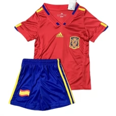 Espanja Lasten Kotipelipaita Retro 2010 Jalkapallo Pelipaidat Peliasut