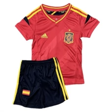 Espanja Lasten Kotipelipaita Retro 2012 Jalkapallo Pelipaidat Peliasut