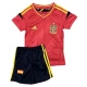 Espanja Lasten Kotipelipaita Retro 2012 Jalkapallo Pelipaidat Peliasut