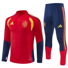 Espanja Lasten Tracksuit 2026-27 - 1-4 Zip Punainen