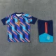 Espanja Lasten Tracksuit(Paita+Shorts) 2026-27 Sininen