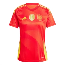 Espanja Naisten Kotipelipaita EM 2024 Jalkapallo Pelipaidat Peliasut