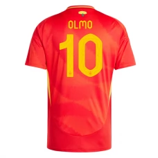 Espanja Olmo 10 Kotipelipaita EM 2024 Jalkapallo Pelipaidat Peliasut