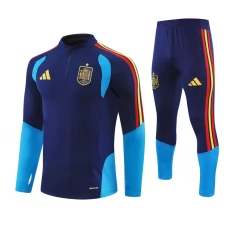 Espanja Tracksuit 2026-27 - 1-4 Zip Laivastonsininen