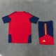 Espanja Tracksuit(Paita+Shorts) 2026-27 Punainen