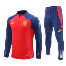 Espanja Verryttelypuku 2024-25 - 1-4 Zip Punainen