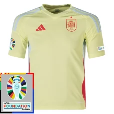 Espanja Vieraspelipaita EM 2024 Jalkapallo Pelipaidat Peliasut Patch