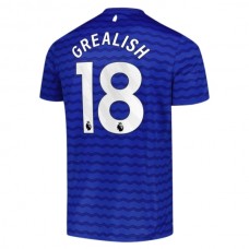 Everton FC Grealish 18 Kotipelipaita 2025-26 Jalkapallo Pelipaidat Peliasut