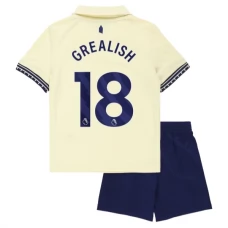 Everton FC Grealish 18 Lasten Vieraspelipaita 2025-26 Jalkapallo Pelipaidat Peliasut