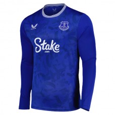 Everton FC Kotipelipaita 2024-25 Jalkapallo Pelipaidat Peliasut(L/S)