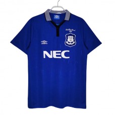 Everton FC Kotipelipaita Retro 1994-95 Jalkapallo Pelipaidat Peliasut
