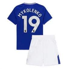 Everton FC Mykolenko 19 Lasten Kotipelipaita 2024-25 Jalkapallo Pelipaidat Peliasut