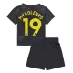 Everton FC Mykolenko 19 Lasten Vieraspelipaita 2024-25 Jalkapallo Pelipaidat Peliasut