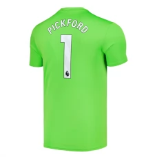Everton FC Pickford 1 Maalivahdin Kotipelipaita 2024-25 Jalkapallo Pelipaidat Peliasut