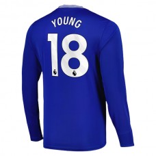 Everton FC Young 18 Kotipelipaita 2024-25 Jalkapallo Pelipaidat Peliasut(L/S)