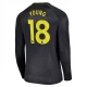 Everton FC Young 18 Vieraspelipaita 2024-25 Jalkapallo Pelipaidat Peliasut(L/S)
