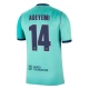FC Barcelona Adeyemi 14 Kolmospaita 2026-27 Pelipaita