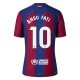 FC Barcelona Ansu Fati 10 Kotipelipaita 2023-24 Jalkapallo Pelipaidat Peliasut