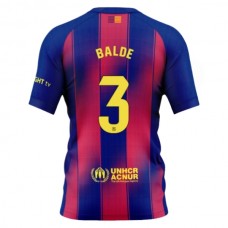FC Barcelona Balde 3 Kotipelipaita 2025-26 Jalkapallo Pelipaidat Peliasut