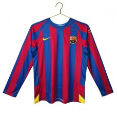 FC Barcelona Champions League Retro Kotipaita 2005-06 Pelipaita Long Sleeve