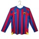FC Barcelona Champions League Retro Kotipaita 2005-06 Pelipaita Long Sleeve