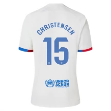 FC Barcelona Christensen 15 Vieraspelipaita 2023-24 Jalkapallo Pelipaidat Peliasut