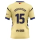 FC Barcelona Christensen 15 Vieraspelipaita 2025-26 Jalkapallo Pelipaidat Peliasut