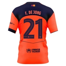 FC Barcelona F.De Jong 21 Kolmas Pelipaita 2025-26 Jalkapallo Pelipaidat Peliasut