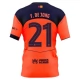 FC Barcelona F.De Jong 21 Kolmas Pelipaita 2025-26 Jalkapallo Pelipaidat Peliasut