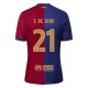 FC Barcelona F.De Jong 21 Kotipelipaita 2024-25 Jalkapallo Pelipaidat Peliasut