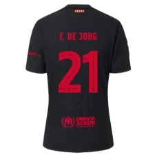 FC Barcelona F.De Jong 21 Vieraspelipaita 2024-25 Jalkapallo Pelipaidat Peliasut