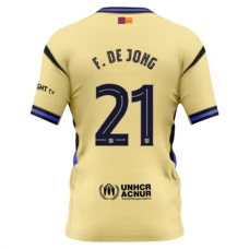 FC Barcelona F.De Jong 21 Vieraspelipaita 2025-26 Jalkapallo Pelipaidat Peliasut