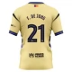 FC Barcelona F.De Jong 21 Vieraspelipaita 2025-26 Jalkapallo Pelipaidat Peliasut
