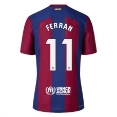 FC Barcelona Ferran 11 Kotipelipaita 2023-24 Jalkapallo Pelipaidat Peliasut