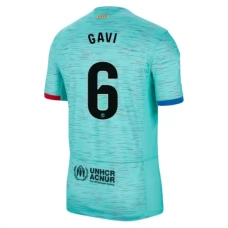 FC Barcelona Gavi 6 Kolmas Pelipaita 2023-24 Jalkapallo Pelipaidat Peliasut