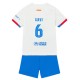 FC Barcelona Gavi 6 Lasten Vieraspelipaita 2023-24 Jalkapallo Pelipaidat Peliasut