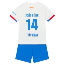 FC Barcelona João Félix 14 Lasten Vieraspelipaita 2023-24 Jalkapallo Pelipaidat Peliasut