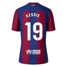 FC Barcelona Kessie 19 Kotipelipaita 2023-24 Jalkapallo Pelipaidat Peliasut
