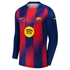 FC Barcelona Kotipelipaita 2025-26 Jalkapallo Pelipaidat Peliasut(L/S)