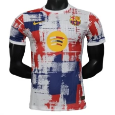 FC Barcelona Kotipelipaita Pre-Match 2025-26 Jalkapallo Pelipaidat Peliasut
