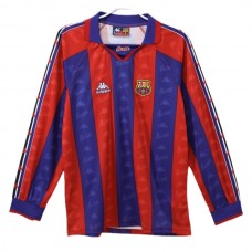 FC Barcelona Kotipelipaita Retro 1995-97 Jalkapallo Pelipaidat Peliasut(L/S)