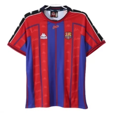 FC Barcelona Kotipelipaita Retro 1997-98 Jalkapallo Pelipaidat Peliasut