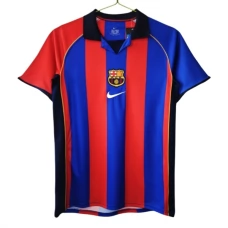 FC Barcelona Kotipelipaita Retro 2001-02 Jalkapallo Pelipaidat Peliasut