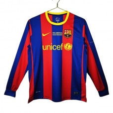 FC Barcelona Kotipelipaita Retro 2010-11 Jalkapallo Pelipaidat Peliasut(L/S)