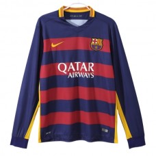 FC Barcelona Kotipelipaita Retro 2015-16 Jalkapallo Pelipaidat Peliasut(L/S)