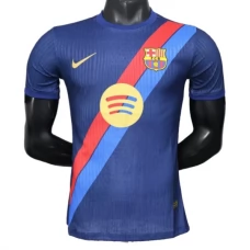 FC Barcelona Kotipelipaita Sash Edition 2025-26 Jalkapallo Pelipaidat Peliasut