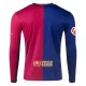 FC Barcelona Kotipelipaita With La Liga Patch 2024-25 Jalkapallo Pelipaidat Peliasut(L/S)