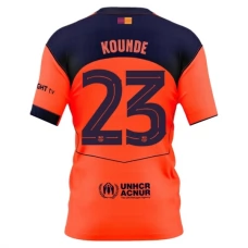 FC Barcelona Kounde 23 Kolmas Pelipaita 2025-26 Jalkapallo Pelipaidat Peliasut