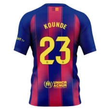 FC Barcelona Kounde 23 Kotipelipaita 2025-26 Jalkapallo Pelipaidat Peliasut