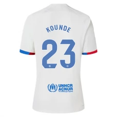 FC Barcelona Kounde 23 Vieraspelipaita 2023-24 Jalkapallo Pelipaidat Peliasut